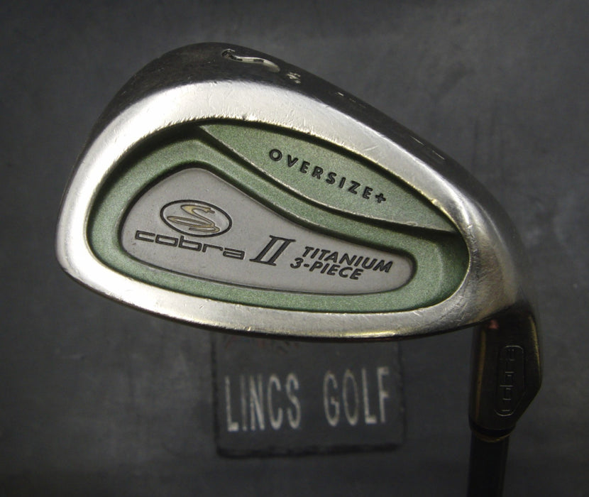 Cobra II Oversize 56° Sand Wedge Stiff Graphite Shaft Golf Pride Grip