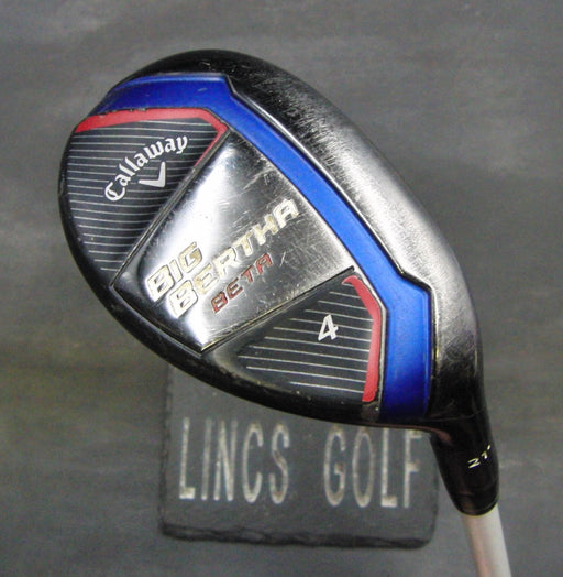 Callaway Big Bertha Beta 21° 4 Hybrid Stiff Graphite Shaft Iomic Grip