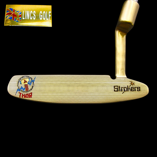 Custom Milled Thor Themed Ping Anser Putter 88.5cm Steel Genuine Leather HC