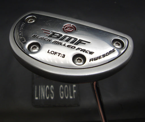 BMF Black Milled Face Awesome Putter 86cmLength Steel Shaft BMF Grip