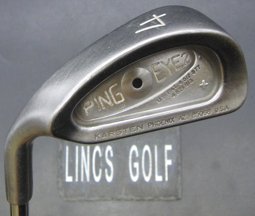 Left Handed Ping Eye2+ Black Dot 4 Iron Stiff Steel Shaft Dunlop Grip