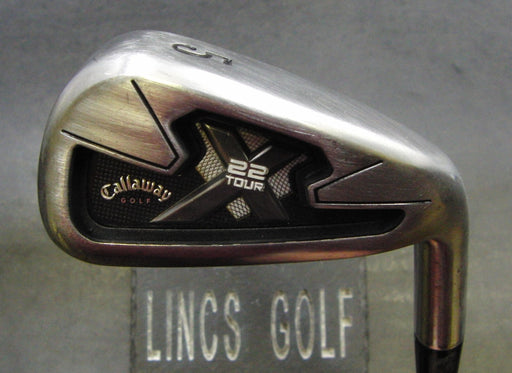 Callaway X22 Tour 5 Iron Stiff Steel  Shaft Callaway Grip