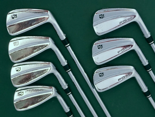Set of 7 x Wilson Staff FG62 Irons 4-PW Regular Steel Shafts Golfsmith Grips