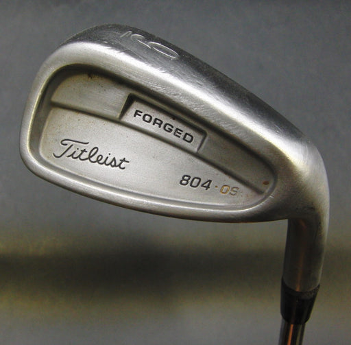 Titleist 804 OS Forged 9 Iron Regular Steel Shaft Black Widow Grip