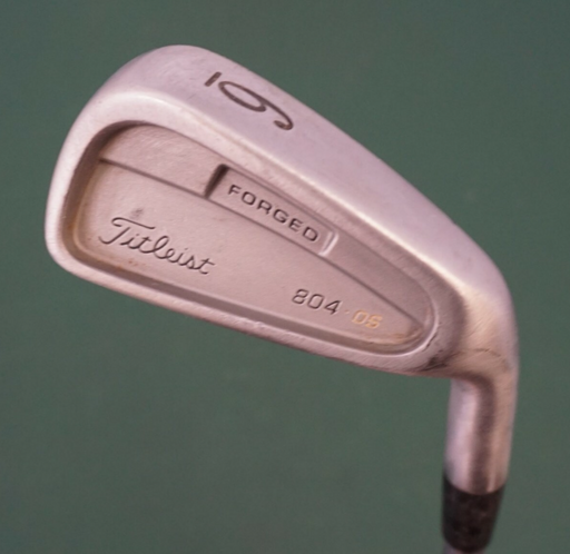 Titleist 804OS Forged 6 Iron Regular Graphite Shaft Masters Grip