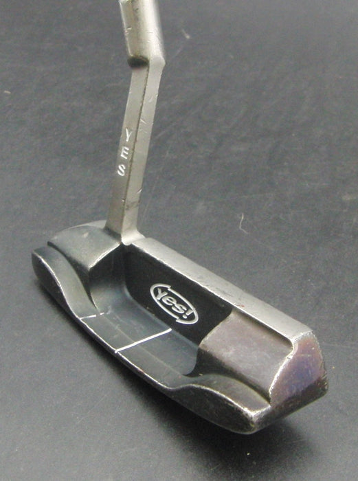 Yes C-Groove Putter Steel Shaft 88cm Length Chaucer Grip
