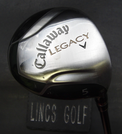 Callaway Legacy 5 Wood Stiff Graphite Shaft Callaway Grip