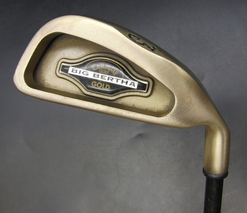 Callaway Big Bertha Gold 3 Iron Regular Graphite Shaft Callaway Grip