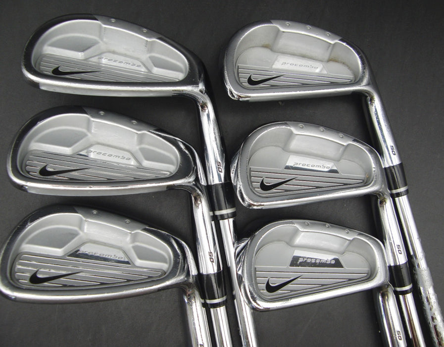 Set of 6x Nike SQ Procombo Forged 5-PW Irons Stiff Steel Shafts Nike Grips