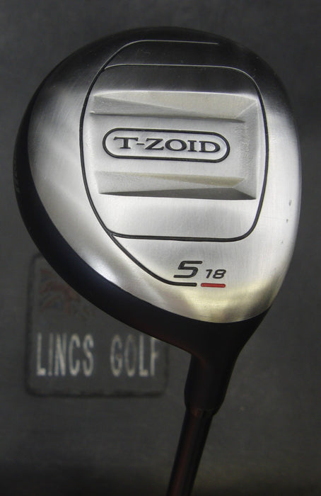 Mizuno T-Zoid 18° 5 Wood Stiff Graphite Shaft Golf Pride Grip