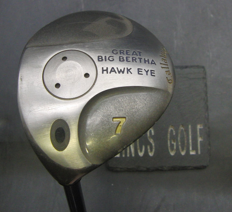 Left Handed Callaway Great Big Bertha Hawk Eye 7 Wood Regular Graphite Shaft