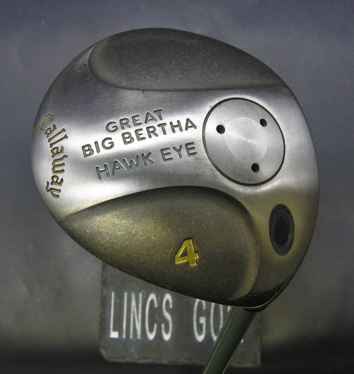 Ladies Callaway Great Big Bertha Hawk Eye 4 Wood Ladies Graphite Shaft C/W Grip