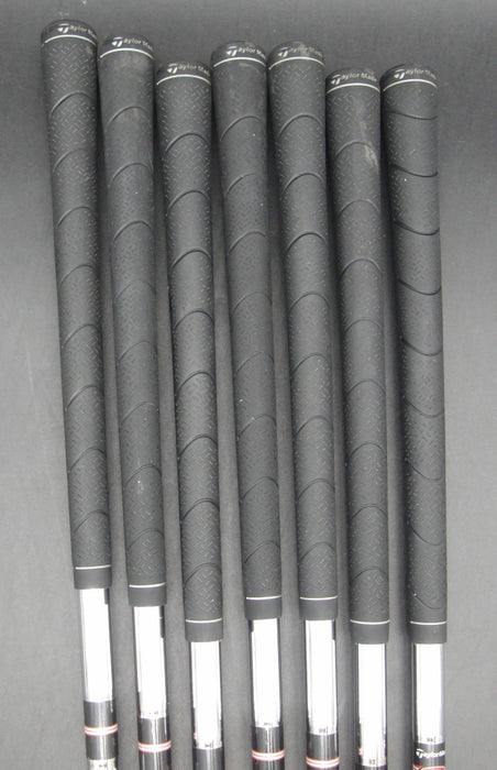 Set of 7x TaylorMade r7 Irons 5-SW Stiff Steel Shafts TaylorMade Grips