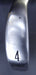 Left-Handed Callaway Big Bertha 2004 4 Iron Uniflex Steel Shaft Callaway Grip