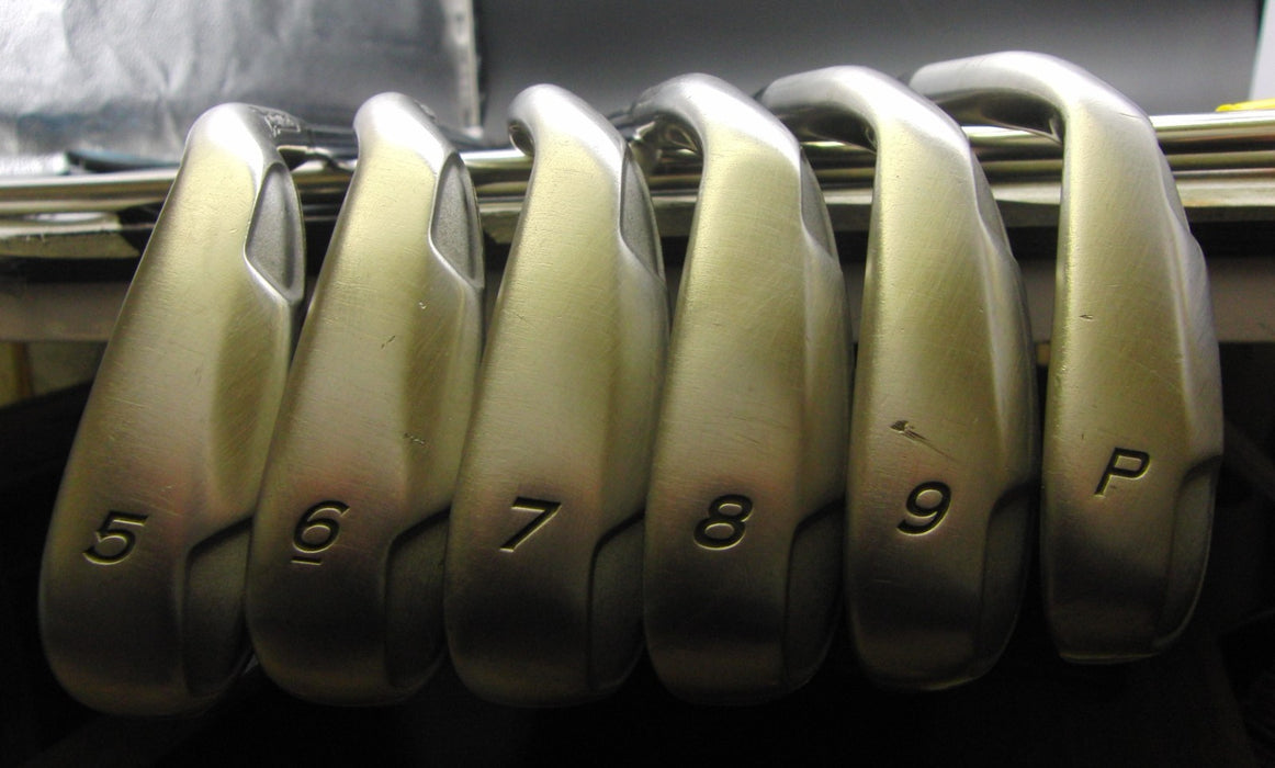 Set of 6x TaylorMade Burner Plus 5-PW Irons Stiff Steel Shafts TaylorMade Grips*