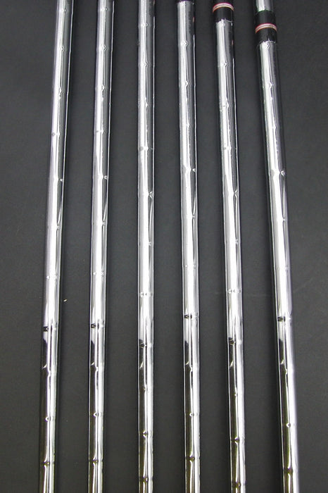 Set of 6x TaylorMade Burner Plus 5-PW Irons Stiff Steel Shafts TaylorMade Grips*