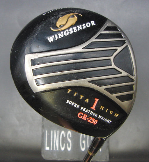 WING SENSOR Titanium GR-230 Driver Regular Graphite Shaft Rite Grip