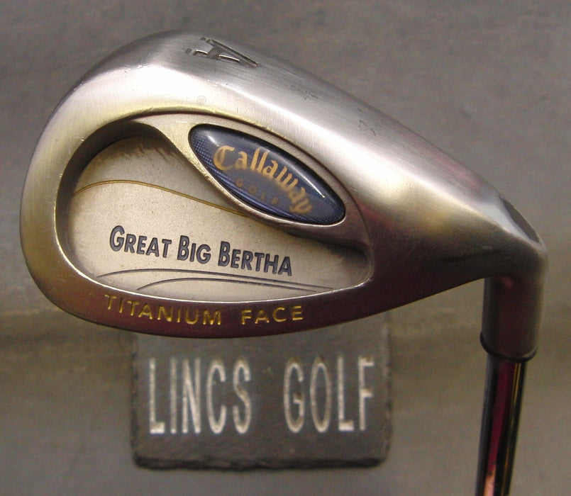 Callaway Great Big Bertha A Gap Wedge Stiff Steel Shaft Callaway Grip