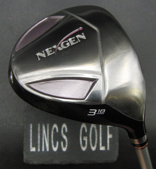 Japenese Nexgen 18° 3 Wood Ladies Graphite Shaft Nexgen Grip