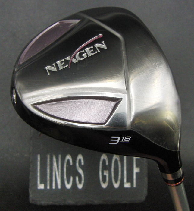Japenese Nexgen 18° 3 Wood Ladies Graphite Shaft Nexgen Grip