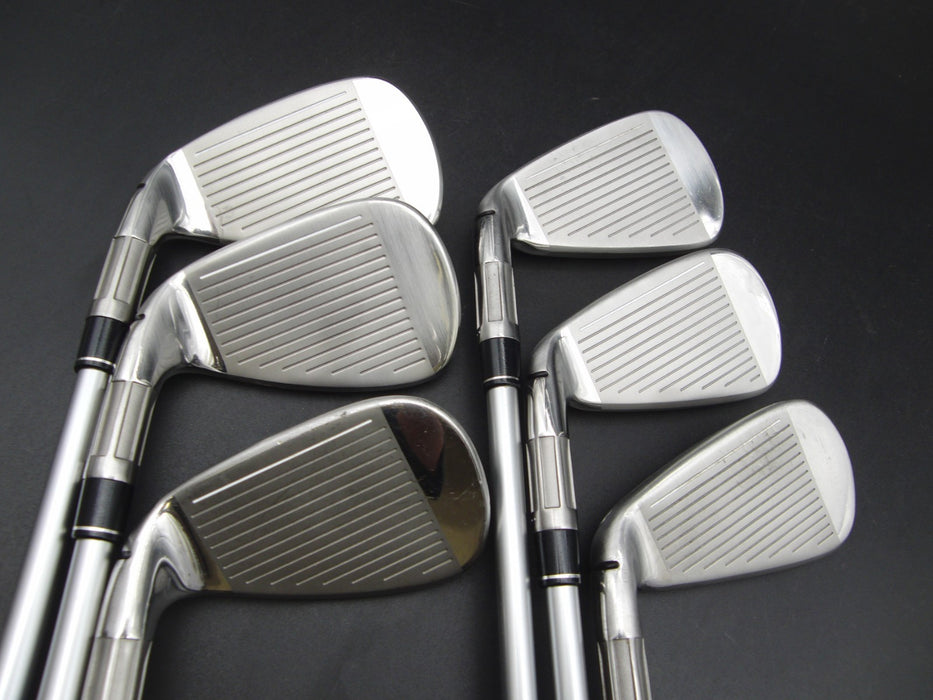 Set of 6x TaylorMade M6 Irons 5-PW Stiff Graphite Shafts*