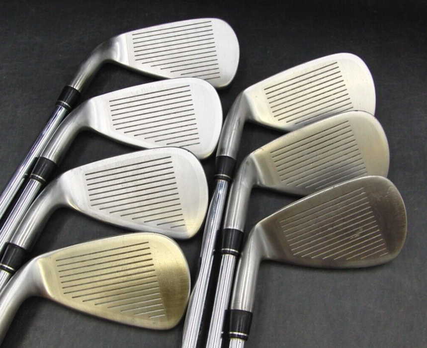 Set of 7 x TaylorMade X-03 Titanium Irons 4-PW Regular Steel Shafts
