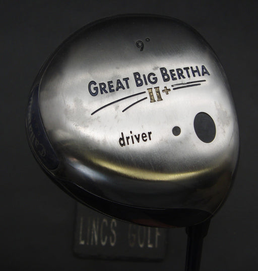 Callaway Great Big Bertha II Plus 9° Driver Regular Graphite Shaft Lamkin Grip