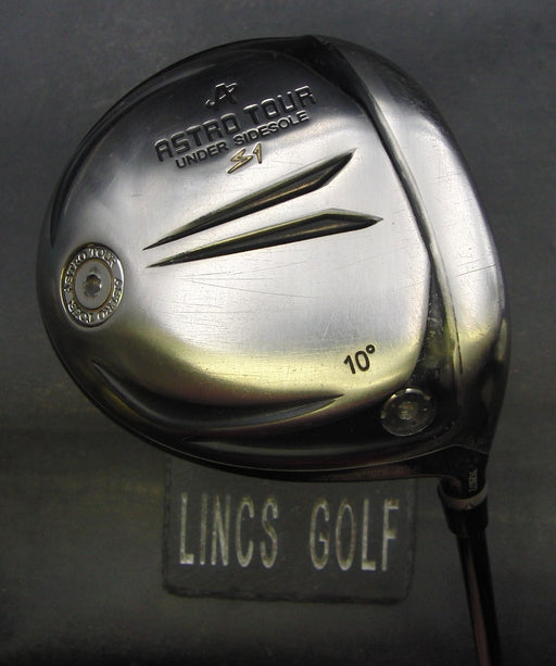 Astro Tour Under Sidesole S1 10° Driver Stiff Graphite Shaft Majek Grip