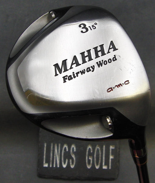 AMC Mahha 15° 3 Wood Regular Graphite Shaft Black Grip