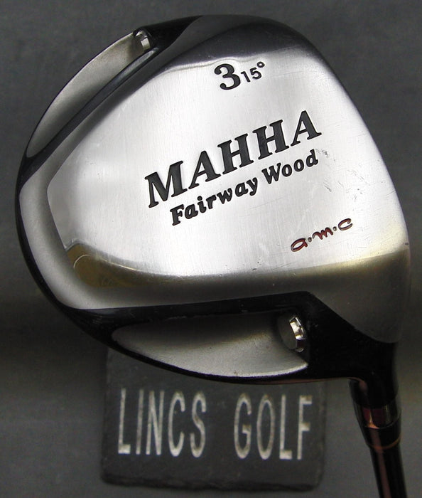 AMC Mahha 15° 3 Wood Regular Graphite Shaft Black Grip