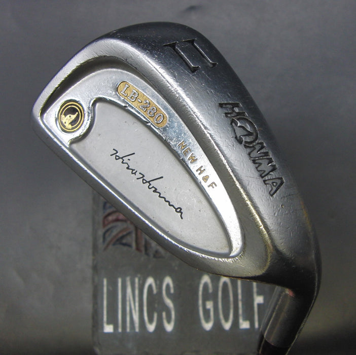 Honma New H&F LB-208 11 Iron Stiff Graphite Shaft Golf Pride Grip