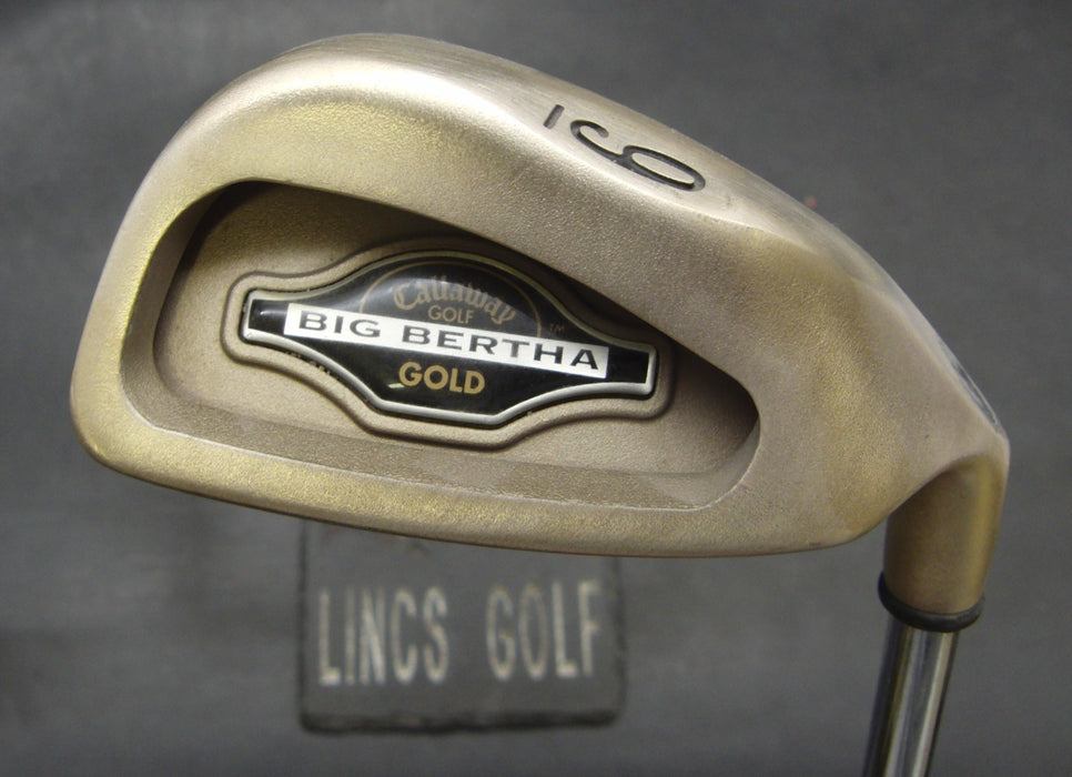 Callaway Big Bertha Gold 9 Iron Regular Steel Shaft Royal Grip