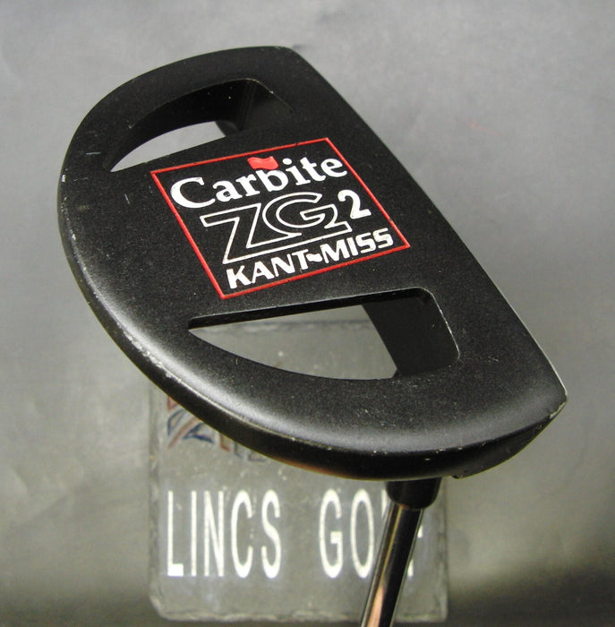 Carbite ZG2 Kant Miss Putter Steel Shaft 83cm Length Golf Pride Grip
