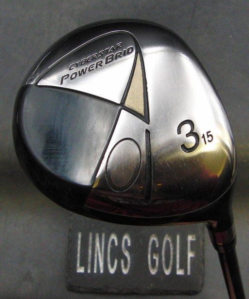 Yonex Cyberstar Power Brid 15° 3 Wood Stiff Graphite Shaft Yonex Grip