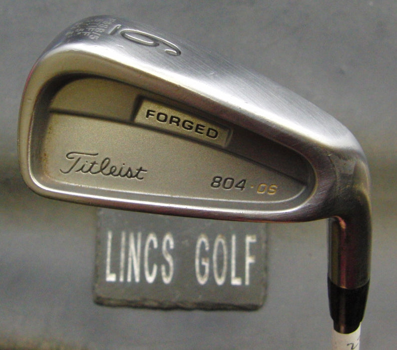 Titleist 804 OS Forged 6 Iron Stiff Graphite Shaft Titleist Grip