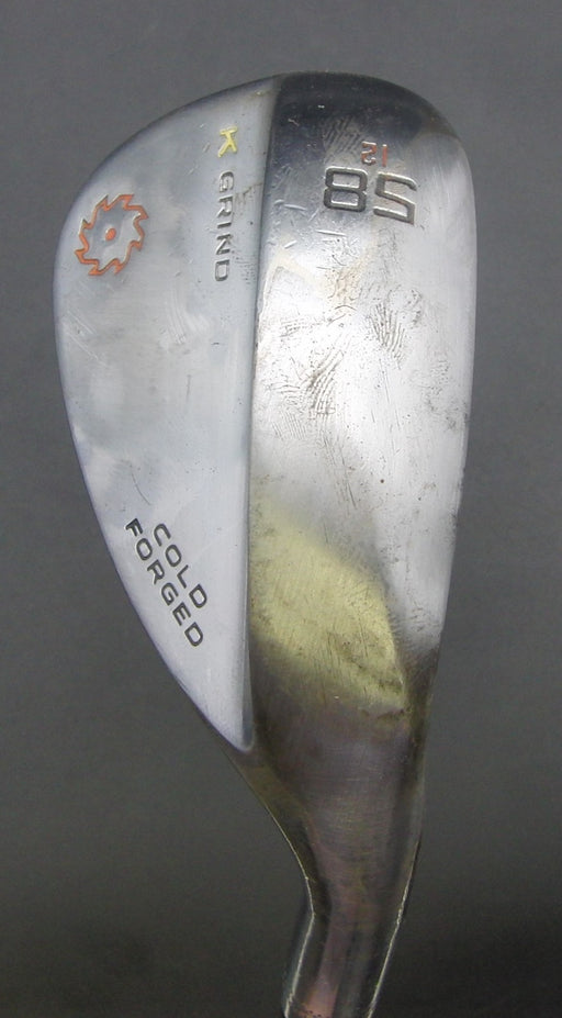 Titleist Vokey Design K Grind Cold Forged 58° Sand Wedge Stiff Steel Shaft