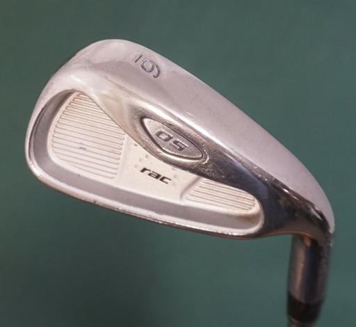 TaylorMade RAC OS 6 Iron Stiff Steel Shaft Burrows Grip