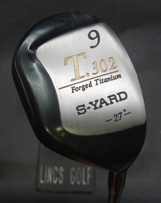 Seiko S-Yard T.302 Forged Titanium 27° 9 Hybrid Regular Graphite Shaft with Grip