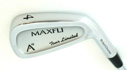 MAXFLI A10 Tour Limited Nickel/Chrome 4 Iron R300 Steel Shaft Golf Pride Grip