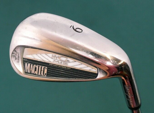 MacGregor NVG2 Mid Mactec 9 Iron Stiff Steel Shaft Honma Grip