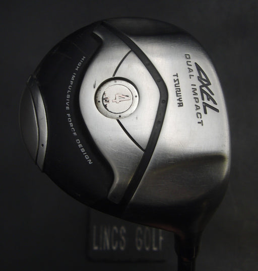 Tsuruya Axel Dual Impact 4 Wood Regular Graphite Shaft Golf Pride Grip