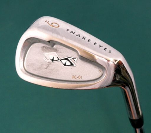 Snake Eyes FC-01 9 Iron Regular Steel Shaft Gecko-Tac Grip