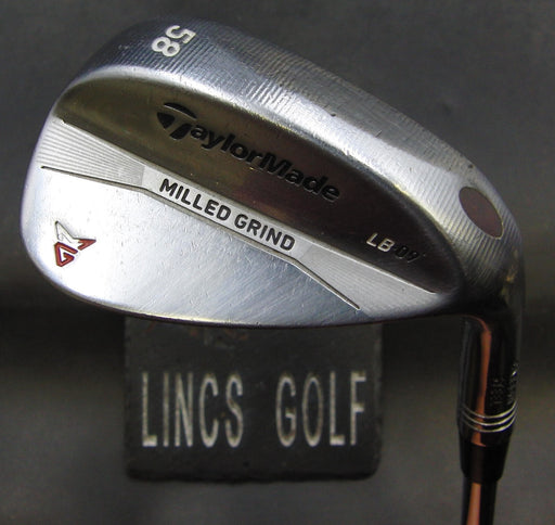 TaylorMade LB Milled Grind 58° Sand Wedge Stiff Steel Shaft Iomic Grip