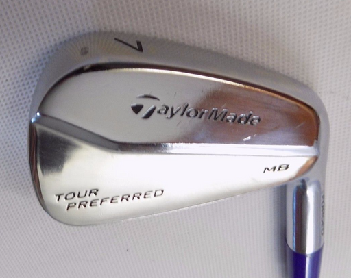 TaylorMade Tour Preferred MB 7 Iron Rifle 6.0 Stiff Flex Steel Shaft