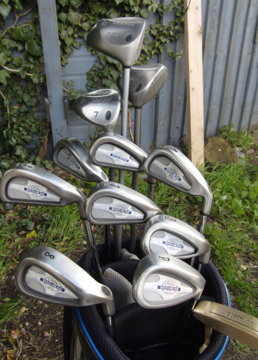 Set Of Callaway SteelHead X-14 +Callaway 3+7 Wood+ ProModel Putter*