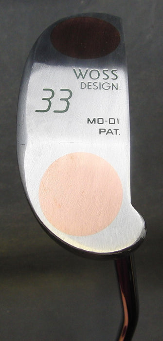 WOSS Design MO01 Pat. 33 Putter 90cm Playing Length Steel Shaft Iomic Grip