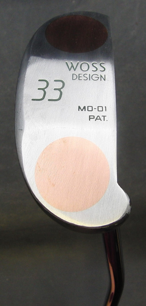 WOSS Design MO01 Pat. 33 Putter 90cm Playing Length Steel Shaft Iomic Grip