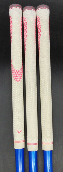 Set of 3x Ladies Callaway Steelhead XR 8+9 Irons & P/W Ladies Graphite Shafts