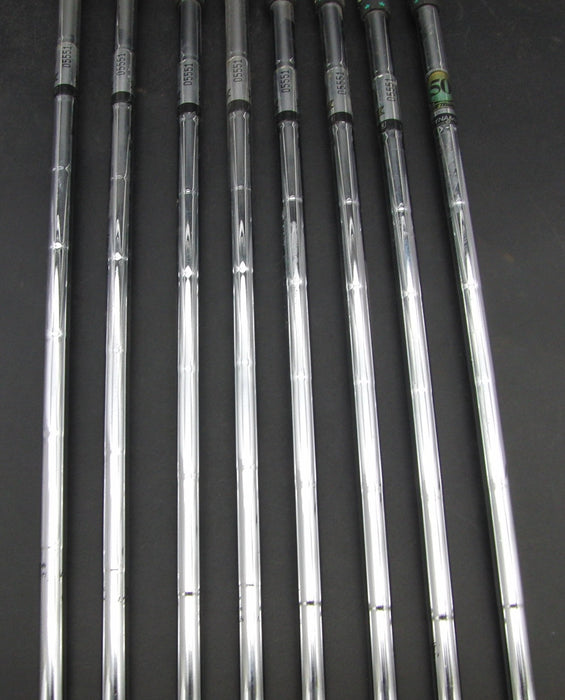Set of 8x Dunlop Pro Model DP-601 Irons 3-PW Regular Steel Shafts Rite Grips