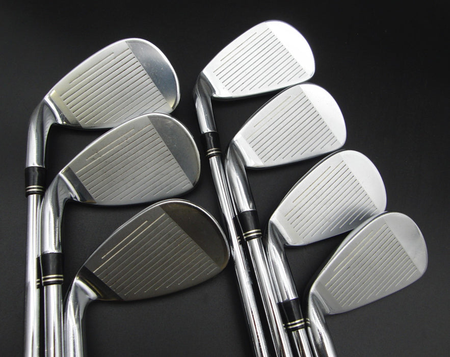Set of 7x TaylorMade rac cgb Irons 4-PW Stiff Steel Shafts TaylorMade Grips*